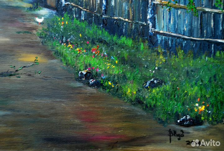 Авторская картина (холст, масло, подрамник, 65х45)