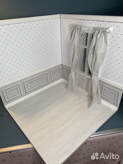 Румбоксы для кукол разборный двусторонний 48 см