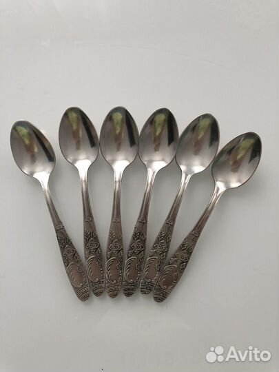 Ложки чайные мельхиор