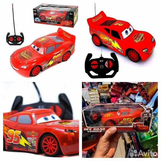 Тачки маквин на радиоуправлении мэджик трек