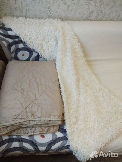 Одеяло, покрывало травка