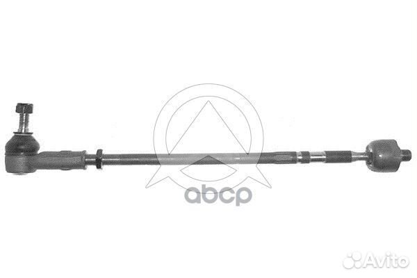 Тяга рулевая в сборе с наконечником перед лев