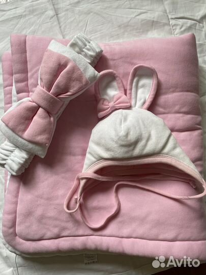 Конверт на выписку для девочки зима