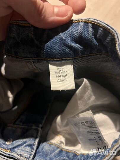 Джинсовая юбка hm