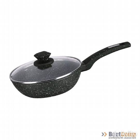 Сковорода bollire venezia BR-1009 24 см (с крышкой
