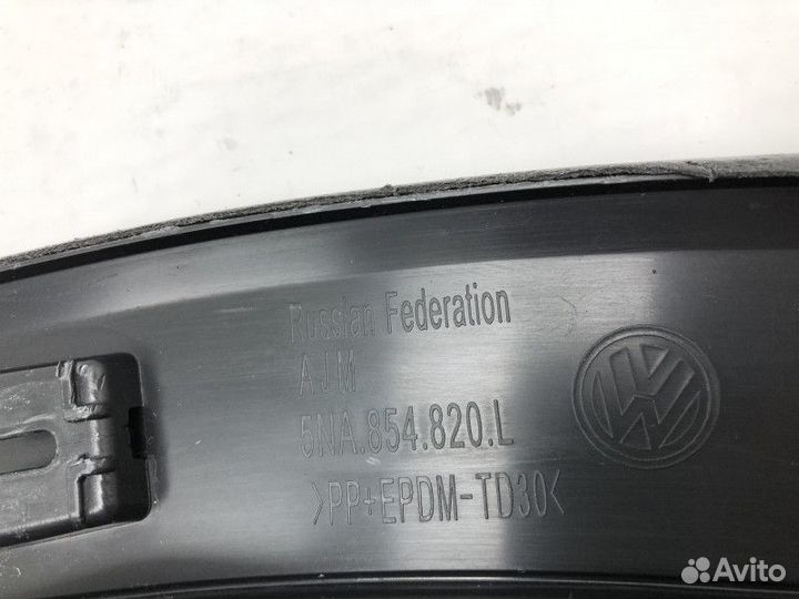 Накладка заднего крыла правого Volkswagen Tiguan 2