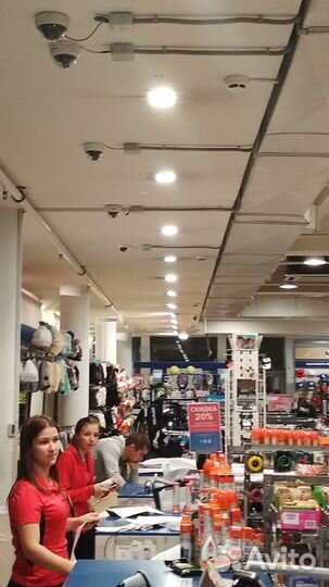 Видеонаблюдение, скуд (контроль доступа), сети, IT