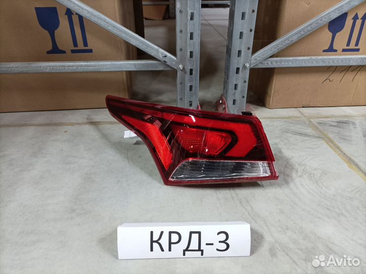 Фонарь левый внешний Hyundai Solaris 2 2017