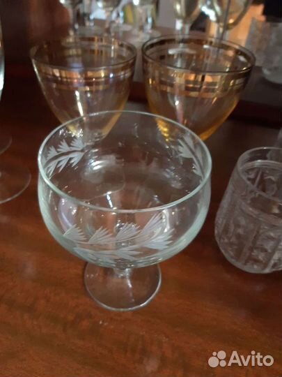 Фужеры стекло. СССР