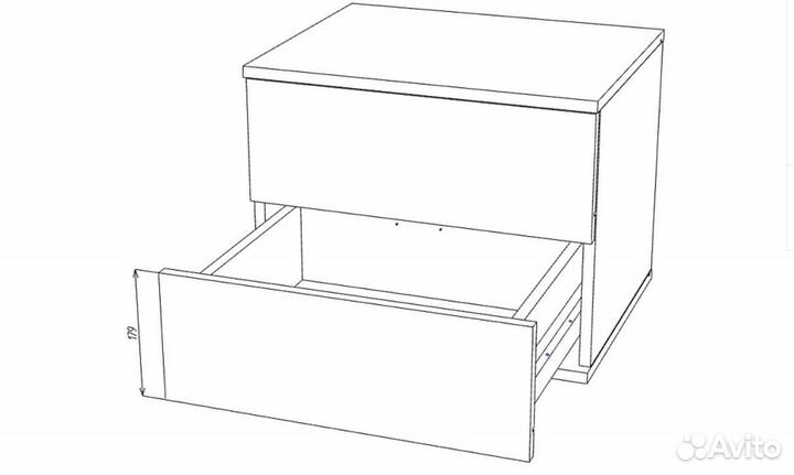 Тумба прикроватная Марвин Йорк сантьяго
