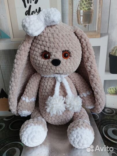 Мягкая игрушка зайчик