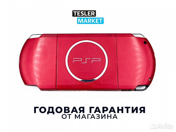 Sony PSP Slim 3008/3006 Red Wi-Fi(Новые,Магазин)