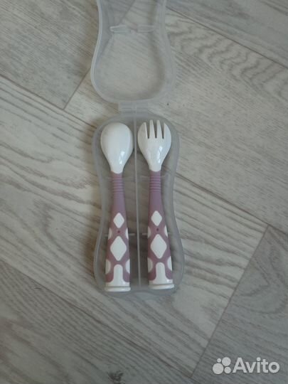 Новые детские столовые приборы гибкие