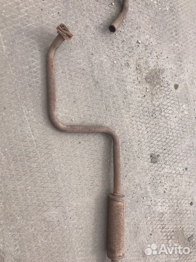 Nissan march k11 глушитель