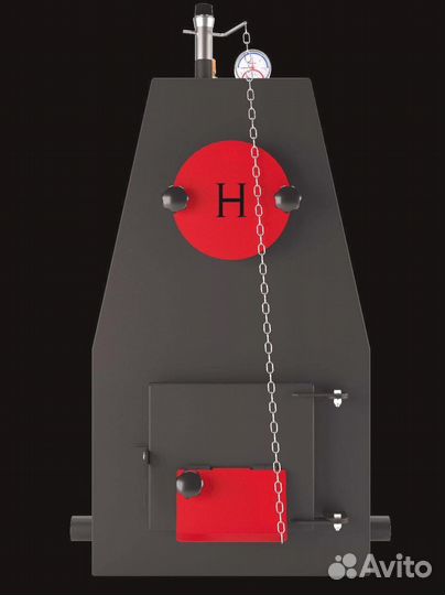 Твердотопливный котёл 12 квт