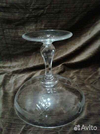 Ваза для фруктов хрусталь