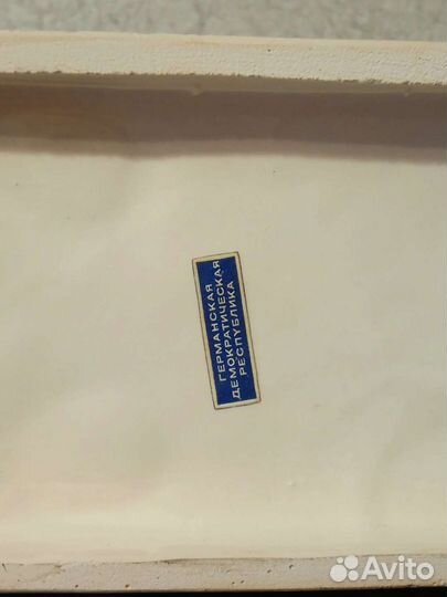 Лось, фарфор