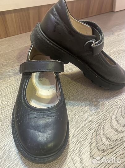 Туфли для девочки 33 размер натуральная кожа