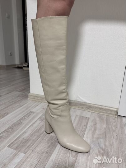Сапоги трубы zara 38