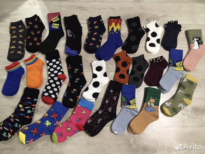 Яркие носки