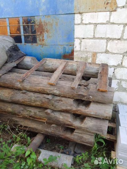 Дрова. Брёвна из сруба дома б/у