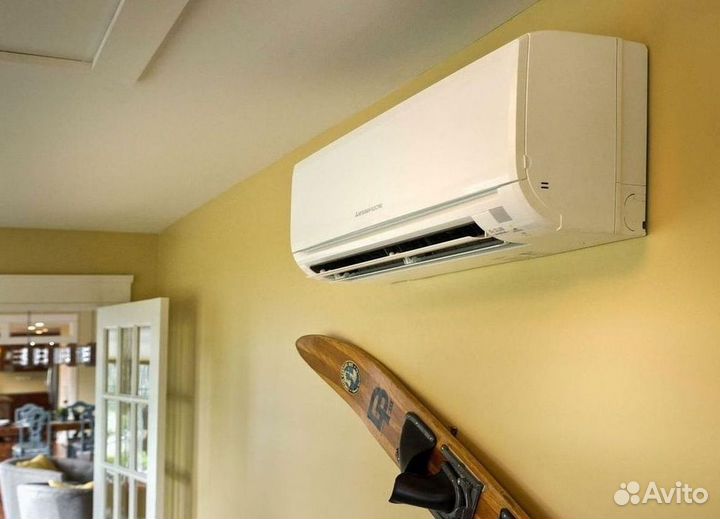 Сплит система с установкой