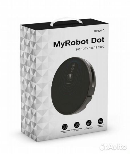 Робот-пылесос моющий Rombica MyRobot Dot