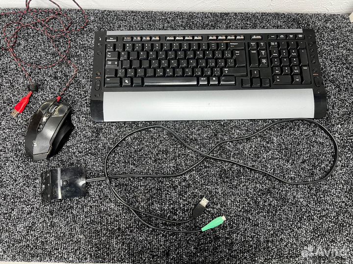 Комплект мышь +клавиатура logitech бесправодная