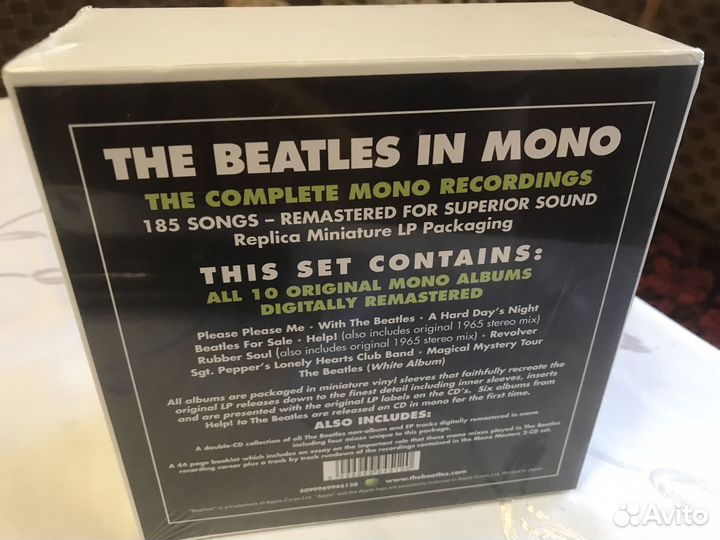 The Beatles in Mono CD Box Set