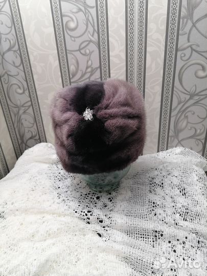 Шапка норковая