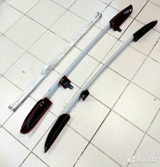 Рейлинги Нива Шевроле, Трэвел с багажником серебро