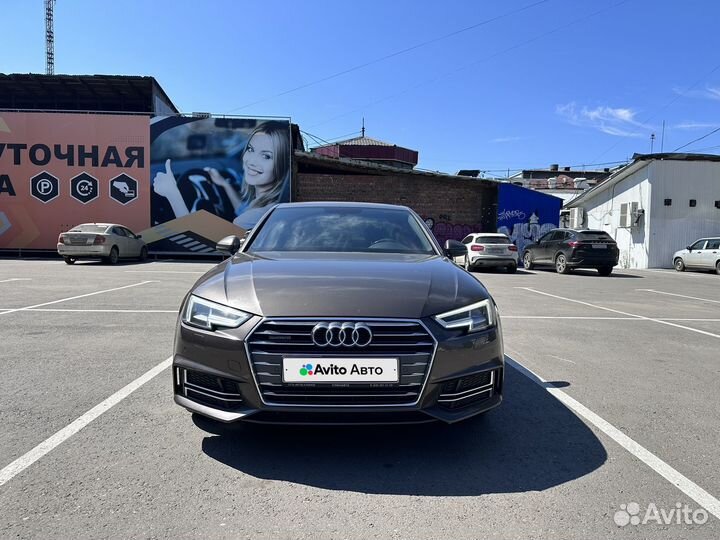 Audi A4 2.0 AMT, 2017, 82 000 км