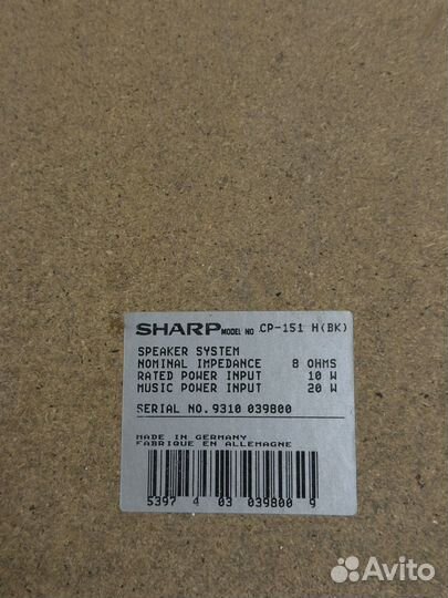 Музыкальный центр sharp CMS-150CD