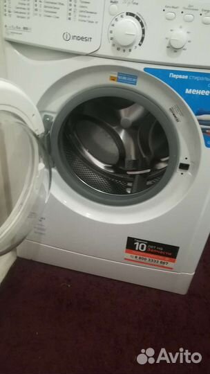 Узкая стиральная машина Indesit 5кг