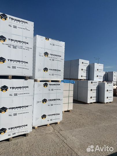 Газоблок, Твинблок Теплит пзсп Сибит база Савино