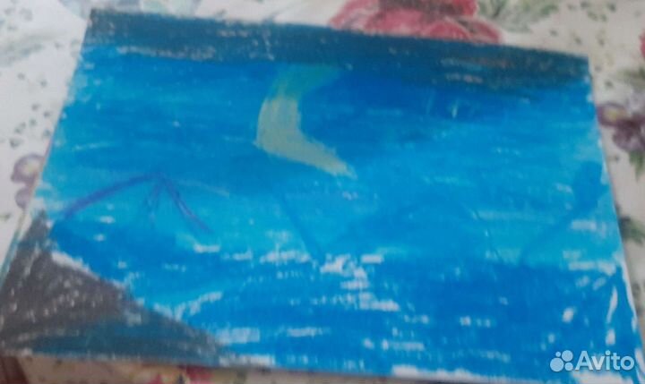 Картина пастель