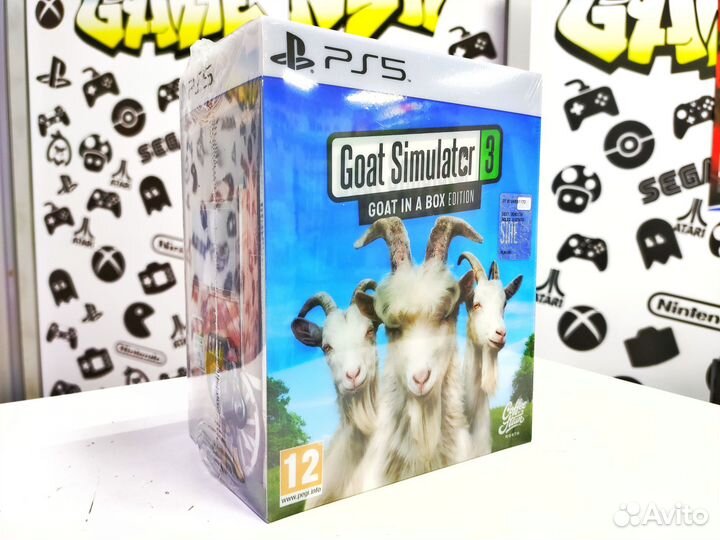 Goat Simulator 3: Box Edition (PS5) Новый Диск