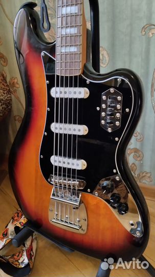 Squier Bass VI Classic Vibe электрогитара бас