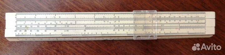 Логарифмическая линейка СССР