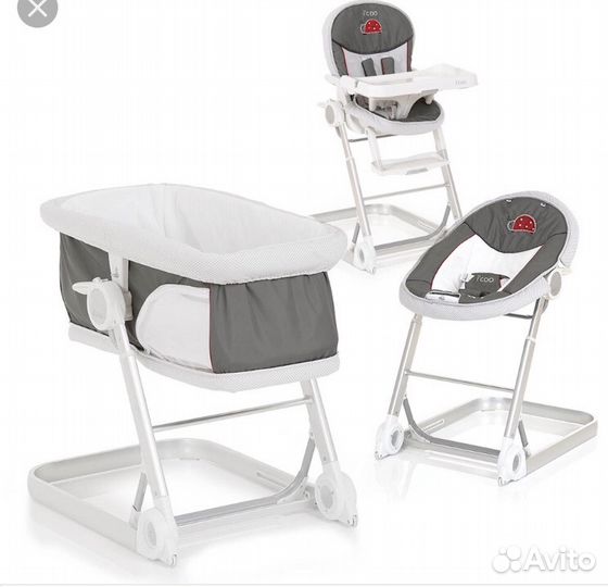 Люлька - шезлонг-стульчик для кормления