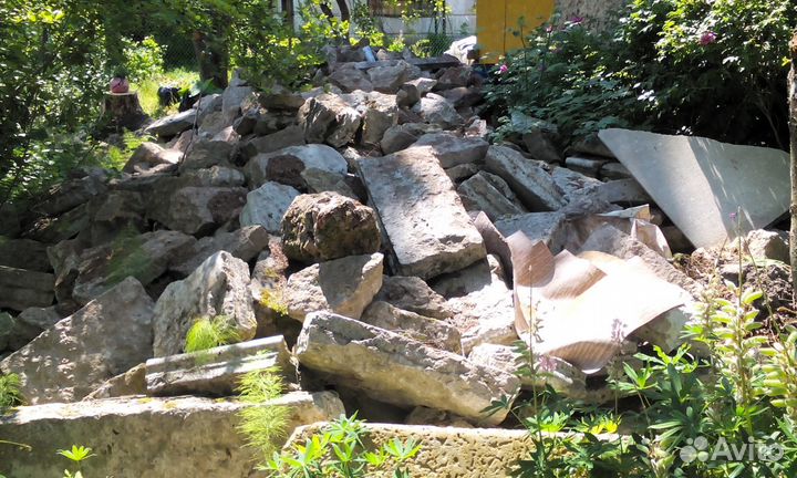 Туф кусковой