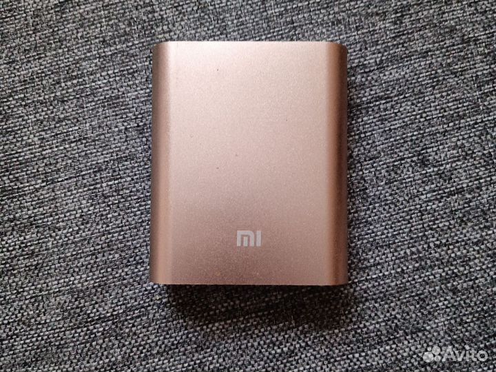Powerbank xiaomi 10400 mah золотой