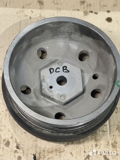 Шкив коленвала на 3.0tfsi dcbe