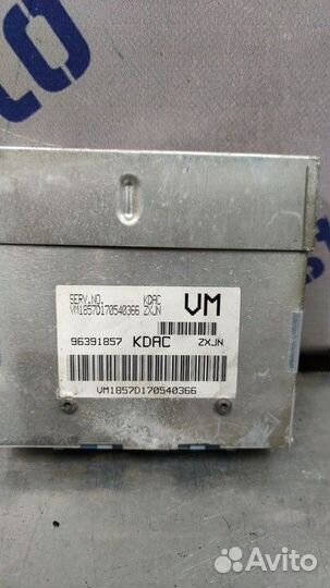 Блок управления двигателем Chevrolet Lanos