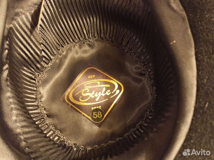 Шляпа фетровая женская