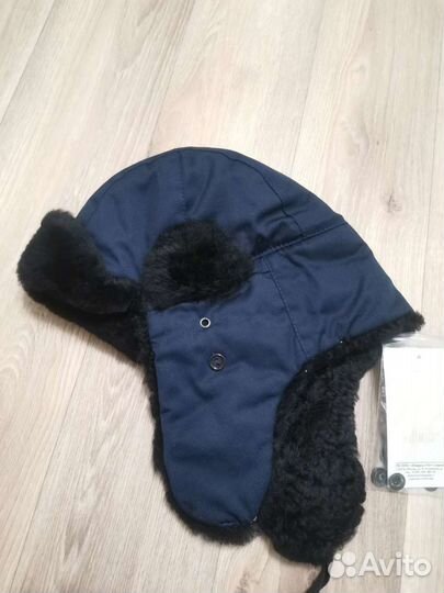 Шапка ушанка мужская