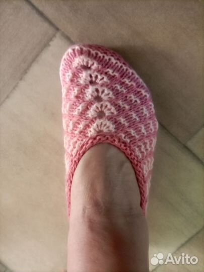 Вязанные следочки