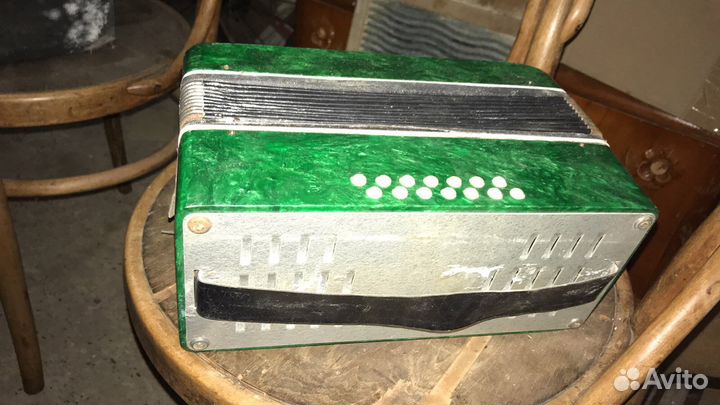 Аккардеон детский Малыш в футляре 70-е годы СССР
