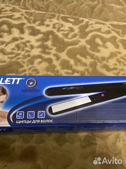 Выпрямитель щипцы scarlett утюжок для волос