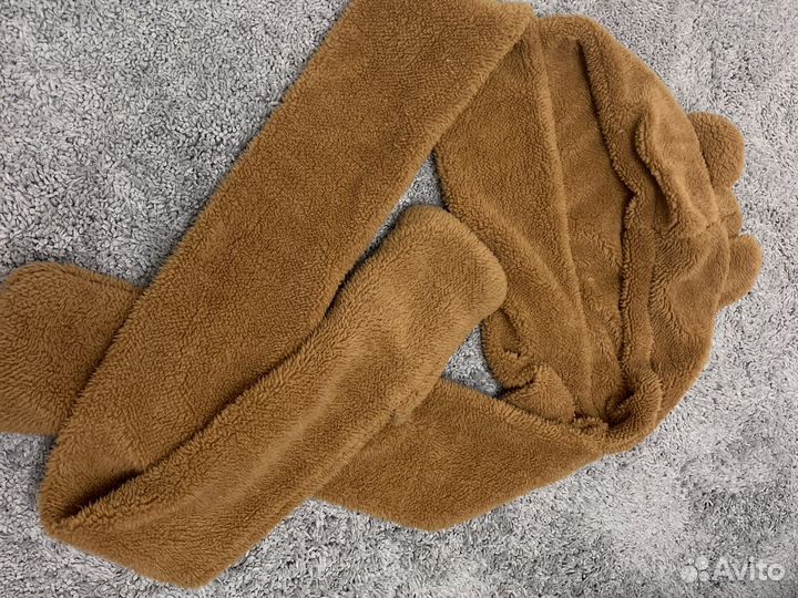 Шапка с ушками медведя